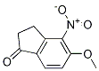 5-Methoxy-4-nitro-2,3-dihydro-1h-inden-1-oneStructure,1273655-86-9Structure 5-Methoxy-4-nitro-2,3-dihydro-1h-inden-1-one Structure,1273655-86-9Structure