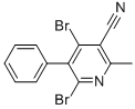 3-Cyano-4,6-dibromo-2-methyl-5-phenylpyridineStructure,127581-39-9Structure 3-Cyano-4,6-dibromo-2-methyl-5-phenylpyridine Structure,127581-39-9Structure