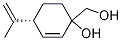 (4R)-1-hydroxy-4-(1-methylethenyl)-2-cyclohexene-1-methanolStructure,1276016-63-7Structure (4R)-1-hydroxy-4-(1-methylethenyl)-2-cyclohexene-1-methanol Structure,1276016-63-7Structure