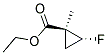 反式-(9ci)-2-氟-1-甲基-環(huán)丙烷羧酸乙酯結(jié)構(gòu)式_128230-92-2結(jié)構(gòu)式