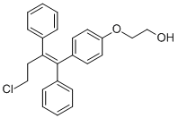 2-(4-(4-Chloro-1,2-diphenyl-but-1-enyl)phenoxy)ethanolStructure,128607-22-7Structure 2-(4-(4-Chloro-1,2-diphenyl-but-1-enyl)phenoxy)ethanol Structure,128607-22-7Structure