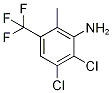 2,3-Dichloro-6-methyl-5-(trifluoromethyl)anilineStructure,1287218-11-4Structure 2,3-Dichloro-6-methyl-5-(trifluoromethyl)aniline Structure,1287218-11-4Structure