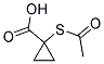 (9ci)-1-(乙?；虼?-環(huán)丙烷羧酸結構式_128732-54-7結構式