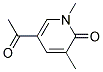 (9ci)-5-乙酰基-1,3-二甲基-2(1H)-吡啶酮結構式_129689-53-8結構式