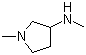 1-Methyl-3-pyrrolidinemethanamineStructure,13005-11-3Structure 1-Methyl-3-pyrrolidinemethanamine Structure,13005-11-3Structure