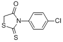 3-(4-Chlorophenyl)-2-thioxo-1,3-thiazolidin-4-oneStructure,13037-55-3Structure 3-(4-Chlorophenyl)-2-thioxo-1,3-thiazolidin-4-one Structure,13037-55-3Structure