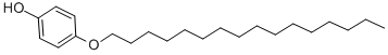 4-HexadecyloxyphenolStructure,13037-88-2Structure 4-Hexadecyloxyphenol Structure,13037-88-2Structure