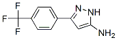 5-(4-Trifluoromethyl-phenyl)-2H-pyrazol-3-ylamineStructure,130599-34-7Structure 5-(4-Trifluoromethyl-phenyl)-2H-pyrazol-3-ylamine Structure,130599-34-7Structure