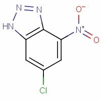 1H-benzotriazole, 6-chloro-4-nitro-Structure,13091-80-0Structure 1H-benzotriazole, 6-chloro-4-nitro- Structure,13091-80-0Structure