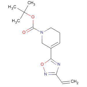 3-(3-乙烯基-1,2,4-噁二唑-5-基)-5,6-二氫吡啶-1(2H)-羧酸叔丁酯結(jié)構(gòu)式_131041-92-4結(jié)構(gòu)式
