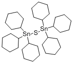 Bis(tricyclohexyltin(IV)) sulfideStructure,13121-76-1Structure Bis(tricyclohexyltin(IV)) sulfide Structure,13121-76-1Structure