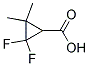 (9ci)-2,2-二氟-3,3-二甲基-環(huán)丙烷羧酸結構式_131262-35-6結構式