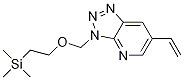 3-(2-Trimethylsilanyl-ethoxymethyl)-6-vinyl-3h-1,2,3triazolo4,5-bpyridineStructure,1313712-65-0Structure 3-(2-Trimethylsilanyl-ethoxymethyl)-6-vinyl-3h-1,2,3triazolo4,5-bpyridine Structure,1313712-65-0Structure