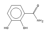 2,3-二羥基苯甲酰胺結(jié)構(gòu)式_13189-89-4結(jié)構(gòu)式