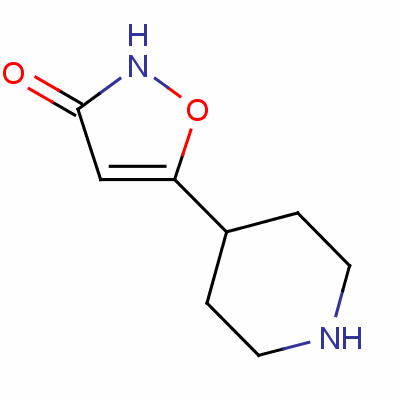 (9ci)-5-(4-哌啶基)-3(2H)-異噁唑酮結構式_132033-91-1結構式