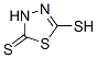 1,3,4-Thiadiazole-2(3h)-thione, 5-mercapto-Structure,132120-64-0Structure 1,3,4-Thiadiazole-2(3h)-thione, 5-mercapto- Structure,132120-64-0Structure