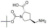 (2S,4s)-4-(aminomethyl)-1-(tert-butoxycarbonyl)pyrrolidine-2-carboxylic acidStructure,132622-95-8Structure (2S,4s)-4-(aminomethyl)-1-(tert-butoxycarbonyl)pyrrolidine-2-carboxylic acid Structure,132622-95-8Structure