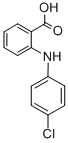 N-(4-氯苯基)鄰氨基苯甲酸結(jié)構(gòu)式_13278-35-8結(jié)構(gòu)式