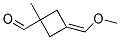 (9ci)-3-(甲氧基亞甲基)-1-甲基-環(huán)丁烷羧醛結(jié)構(gòu)式_132803-27-1結(jié)構(gòu)式
