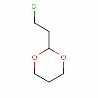 1,3-Dioxane,2-(2-chloroethyl)-Structure,13297-07-9Structure 1,3-Dioxane,2-(2-chloroethyl)- Structure,13297-07-9Structure