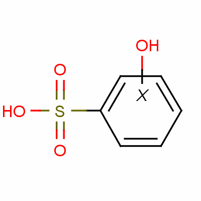 羥基苯磺酸結(jié)構(gòu)式_1333-39-7結(jié)構(gòu)式