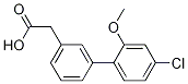 2-(4-氯-2-甲氧基-[1,1-聯(lián)苯]-3-基)乙酸結(jié)構(gòu)式_1334499-92-1結(jié)構(gòu)式