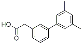 2-(3,5-二甲基-[1,1-聯(lián)苯]-3-基)乙酸結構式_1334500-03-6結構式