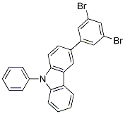3-(3,5-Dibromophenyl)-9-phenyl-9h-carbazoleStructure,1345021-52-4Structure 3-(3,5-Dibromophenyl)-9-phenyl-9h-carbazole Structure,1345021-52-4Structure