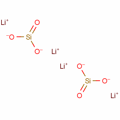 原硅酸鋰結(jié)構(gòu)式_13453-84-4結(jié)構(gòu)式