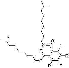 Bis(8-methyl-1-nonyl) phthalate-3,4,5,6-d4Structure,1346604-79-2Structure Bis(8-methyl-1-nonyl) phthalate-3,4,5,6-d4 Structure,1346604-79-2Structure