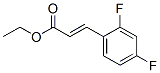 3-(2,4-Difluoro-phenyl)-acrylic acid ethyl esterStructure,134672-68-7Structure 3-(2,4-Difluoro-phenyl)-acrylic acid ethyl ester Structure,134672-68-7Structure