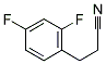 2,4-DifluorobenzenepropanenitrileStructure,134672-74-5Structure 2,4-Difluorobenzenepropanenitrile Structure,134672-74-5Structure