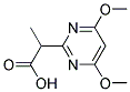 (9ci)-4,6-二甲氧基--alpha--甲基-2-嘧啶乙酸結構式_134866-84-5結構式