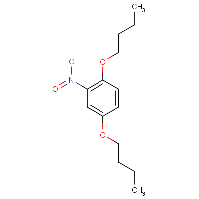 2,5-Di-n-butoxynitrobenzeneStructure,135-15-9Structure 2,5-Di-n-butoxynitrobenzene Structure,135-15-9Structure