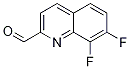7,8-Difluoroquinoline-2-carbaldehydeStructure,1351517-03-7Structure 7,8-Difluoroquinoline-2-carbaldehyde Structure,1351517-03-7Structure