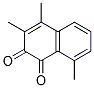 (9ci)-3,4,8-三甲基-1,2-萘二酮結(jié)構(gòu)式_135467-67-3結(jié)構(gòu)式