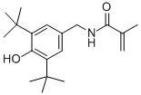 2,6-二叔丁基-4-(甲基丙烯?；被谆?苯酚結(jié)構(gòu)式_13560-54-8結(jié)構(gòu)式