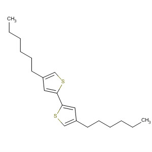 4,4’-Dihexyl-2,2’-bithiopheneStructure,135926-94-2Structure 4,4’-Dihexyl-2,2’-bithiophene Structure,135926-94-2Structure