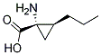 (1s,2s)-(9ci)-1-氨基-2-丙基-環(huán)丙烷羧酸結(jié)構(gòu)式_136328-39-7結(jié)構(gòu)式