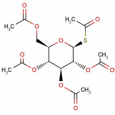 1,2,3,4,6-Penta-o-acetyl-1-thio-β-d-glucopyranoseStructure,13639-50-4Structure 1,2,3,4,6-Penta-o-acetyl-1-thio-β-d-glucopyranose Structure,13639-50-4Structure