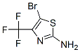 2-Thiazolamine, 5-bromo-4-(trifluoromethyl)-Structure,136411-21-7Structure 2-Thiazolamine, 5-bromo-4-(trifluoromethyl)- Structure,136411-21-7Structure