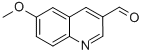 6-Methoxyquinoline-3-carboxaldehydeStructure,13669-60-8Structure 6-Methoxyquinoline-3-carboxaldehyde Structure,13669-60-8Structure