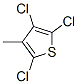 3-Methyl-2,4,5-trichlorothiopheneStructure,136877-24-2Structure 3-Methyl-2,4,5-trichlorothiophene Structure,136877-24-2Structure
