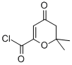 6,6-Dimethyl-4-oxo-5,6-dihydro-4h-pyran-2-carbonyl chlorideStructure,137178-89-3Structure 6,6-Dimethyl-4-oxo-5,6-dihydro-4h-pyran-2-carbonyl chloride Structure,137178-89-3Structure