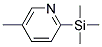(9CI)-5-甲基-2-(三甲基甲硅烷基)-吡啶結(jié)構(gòu)式_13737-09-2結(jié)構(gòu)式