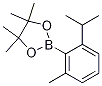 2-(2-異丙基-6-甲基苯基)-4,4,5,5-四甲基-1,3,2-二噁硼烷結(jié)構(gòu)式_1375301-93-1結(jié)構(gòu)式