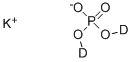 Potassium dideuterium phosphateStructure,13761-79-0Structure Potassium dideuterium phosphate Structure,13761-79-0Structure