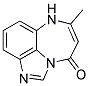 (9ci)-6-甲基-咪唑并[1,5,4-ef][1,5]苯并二氮雜革-4(7h)-酮結(jié)構(gòu)式_137654-51-4結(jié)構(gòu)式