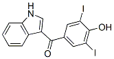 3-(3,5-Diiodo-4-hydroxybenzoyl)-indoleStructure,138222-00-1Structure 3-(3,5-Diiodo-4-hydroxybenzoyl)-indole Structure,138222-00-1Structure