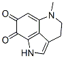 (9CI)-1,3,4,5-四氫-5-甲基-吡咯并[4,3,2-de]喹啉-7,8-二酮結(jié)構(gòu)式_138683-67-7結(jié)構(gòu)式